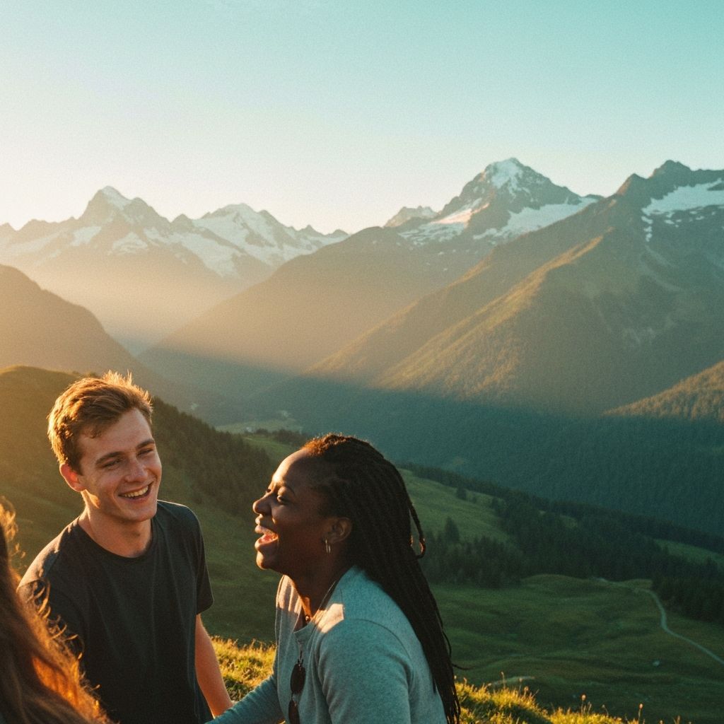 Beautiful travel scenery